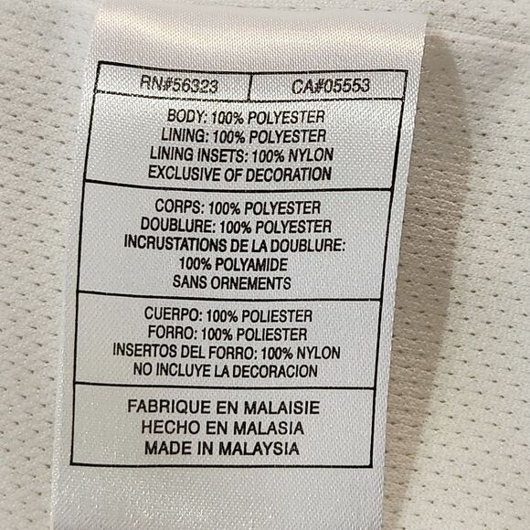 Nike Windbreaker Jacket Lightweight Zip Up White Pale Purple Women's Small - Picture 8 of 12